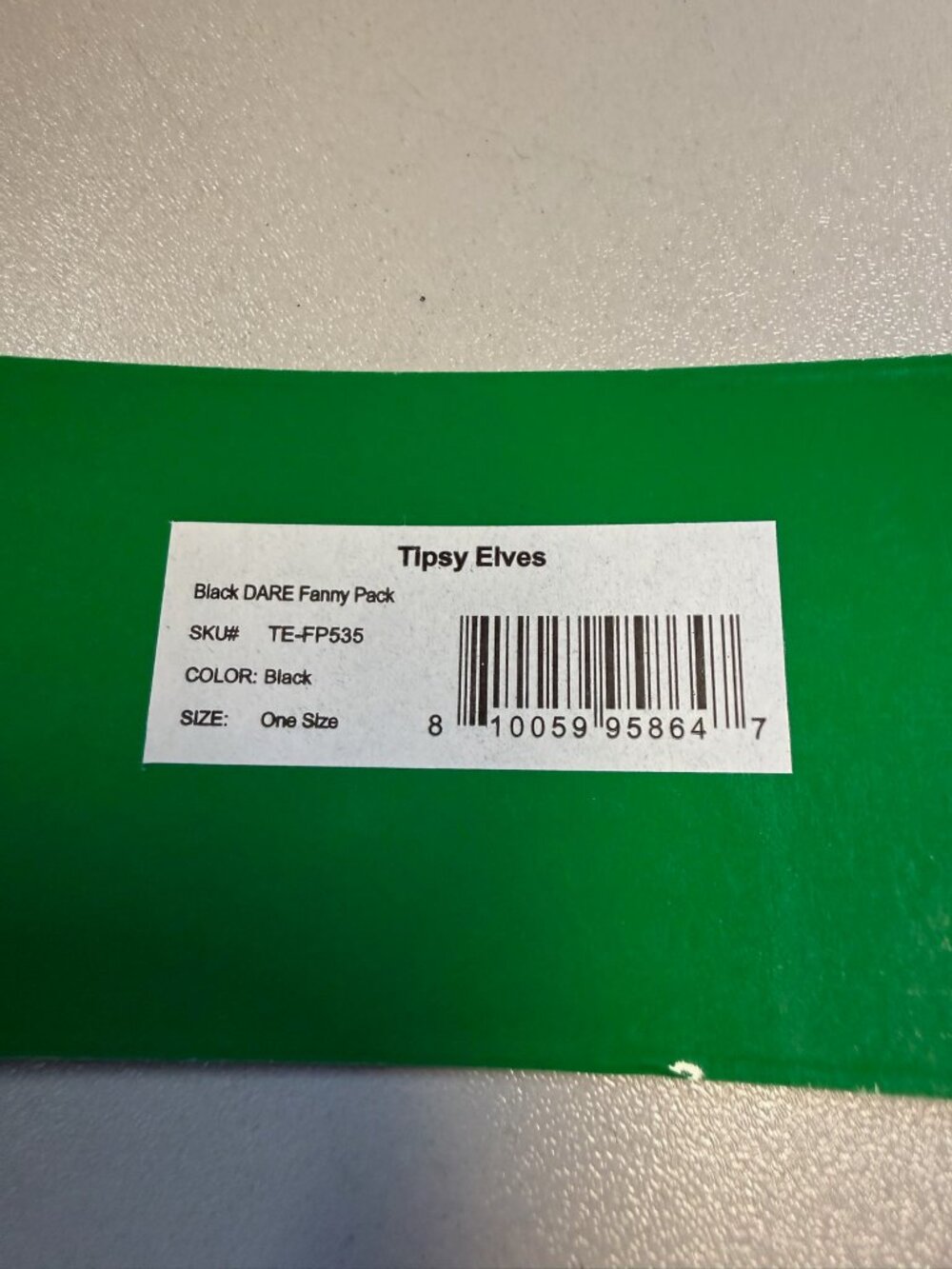 TIPSY ELVES Black DARE Fanny Pack - Picture 6 of 9